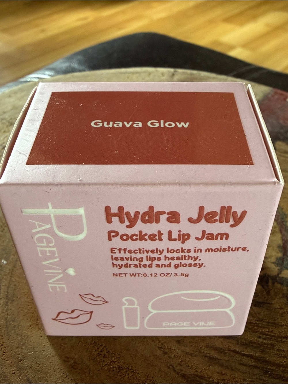Hydra Jelly Pocket Lip Jam — Guava Glow